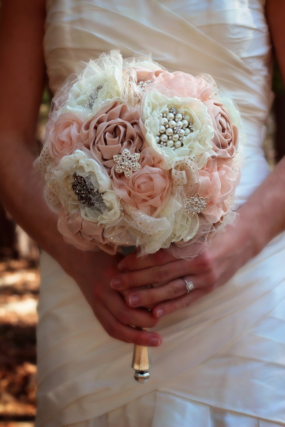 Fabric Wedding Bouquet Wedding Bouquet Bridal Bouquet Fabric Wedding Bouquet Wedding Bouquet Bridal Bouquet