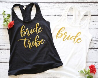 Bride Tribe | Bachelorette Party Shirts | Bridesmaid Shirts | Bridal Party Shirts | Bride Shirt | Bachelorette Party | Bridal Party Gift