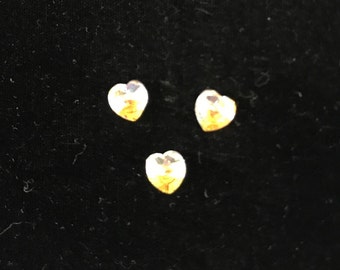 5742 Swarovski® 8mm Heart Bead - Crystal AB
