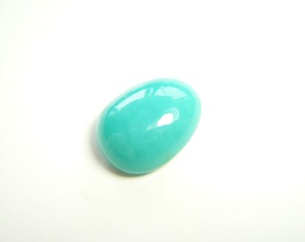 Gem Silica Chrysocolla Cabochon - 9x11mm - 3.8 carats