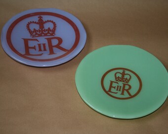 Queen Elizabeth Diamond Jubilee Printed Bowl - Made to Order in Any Colour