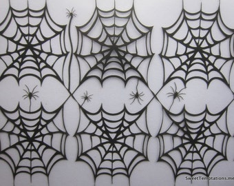 Spiderwebs Chocolate Tranfers Sheets