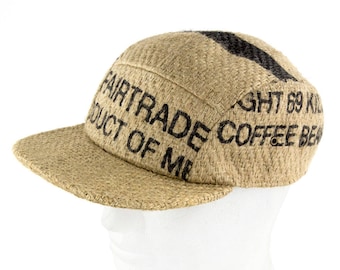 Umbrella cap "Café Ristretto"-Fairtrade (Size: L/XL (59-62 cm))