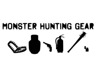 Stranger Things monster hunting gear