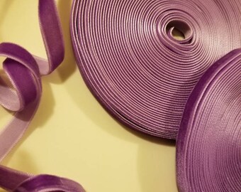 lavender velvet ribbon 3/8"