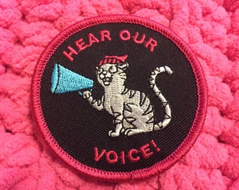 Women's March Hear Our Voice Patch