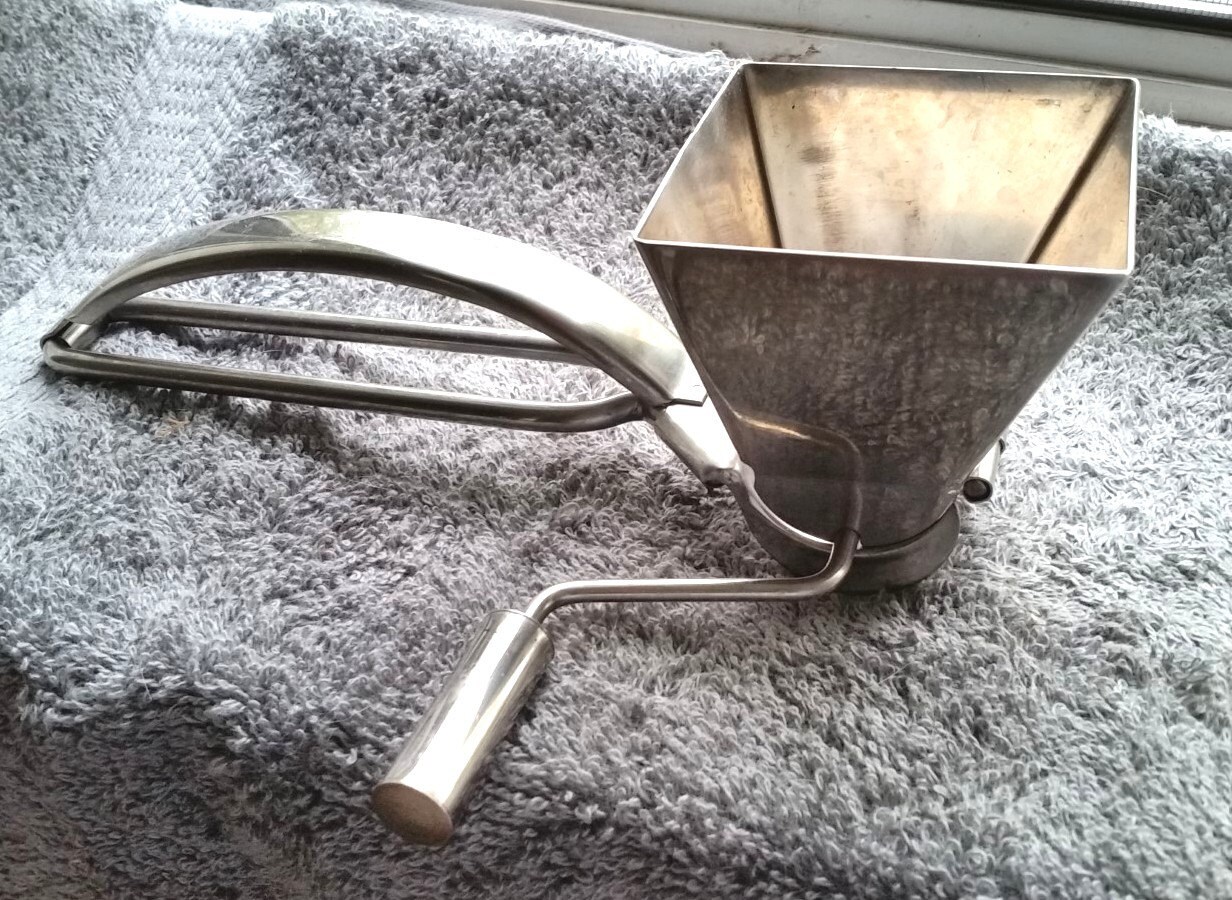 Stainless Steel Cheese Grinder Hand Held