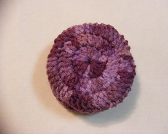Crocheted Ear Muffs, Ear Muffs, Ear Warmers, Purple Ear Muffs