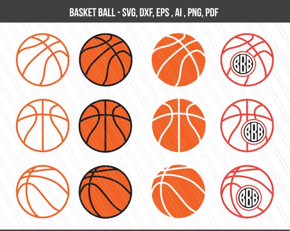 Download Basketball SVG Basketball monogram svg Sports svg Cricut