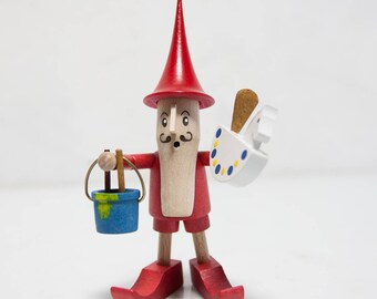 small wooden figure figure toymaker Erzgebirge Ore Mountains
