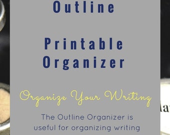 Outline Printable Graphic Organizer