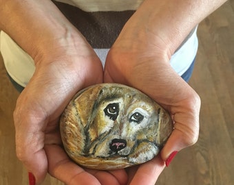 Golden Retriever Stone