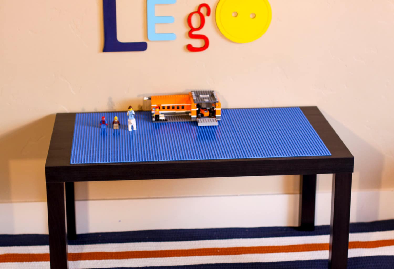 Black LARGE LEGO® Table 20 x 30 Construction Area