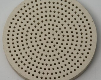 Small ceramic soldering board block metal solder jewellery jewellers heat proof