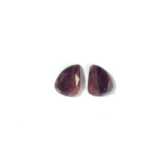 Sapphire faceted gemstone 9x11mm