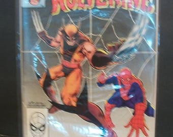 1982 Marvel Team-Up #117 Feb Spider-man And Wolverine VG-VF Condition Vintage Marvel Comic Book