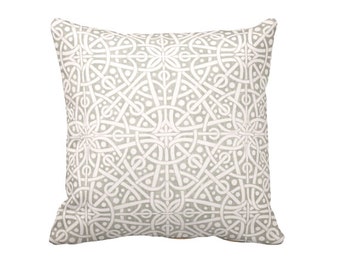 Decorative Throw Pillow Cover Grey Throw Pillows for Couch Grey Pillows Gray Pillows Decorative Pillows Celtic Decor Ivory Pillow Covers