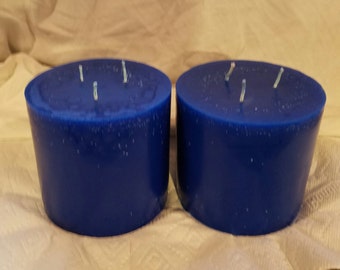 candle wick tall diameter extra round scented candles pillar christmas