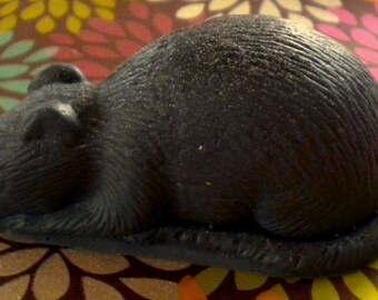 Rat Soap - Soap for Boy, Gag Gift, Prank Soap, Fall Soap, Scary Soap, Gothic Soap, Party Favors, Funny - Free U.S. Shipping