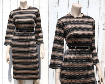 60s Mod Mod World strata dress - small or medium
