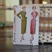 Simplicity 3484 - 40's Size 24-1/2 Misses' and Women's Dress and Jacket in Half Sizes Sewing Pattern, 1940's, Bust 43",, 12 Pieces