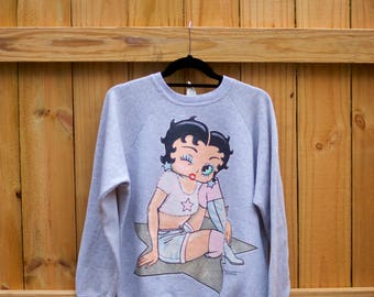 Vintage Betty Boop Sweatshirt