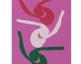 Takeshi Kawashima lithograph on paper