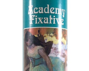 Ghiant Academy Fixative - Fast Drying - 500ml Spray Can - General Purpose Fixitive For Fixing Pastel, Crayon and Charcoal.
