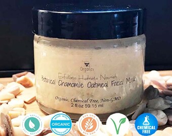 Botanical Chamomile Oatmeal Facial Mask