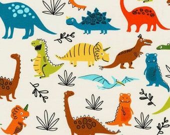 Dinosaur fabric | Etsy