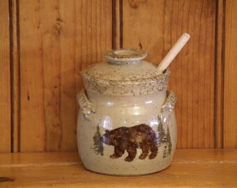 Woodland Honey Pot