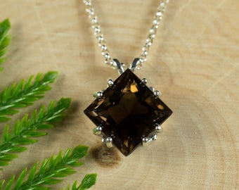 Quartz Sterling Silver Pendant