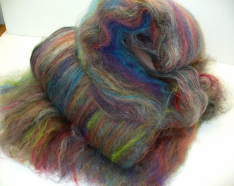 Multi Fibered Batt for Hand Spinning Yarn