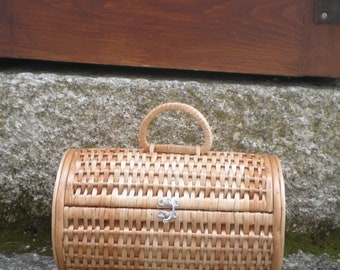 Wicker Purse Handbag Portuguese Willow
