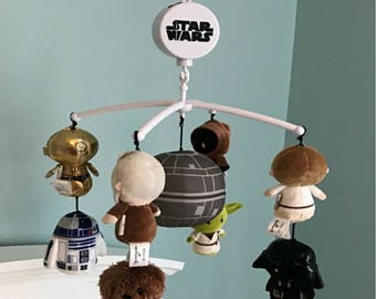 Custom Star Wars baby mobile, Price is per character, FREE SHIPPING!!!