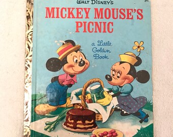 Vintage Disney Little Golden Book
