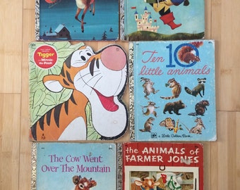 Set of Twelve Vintage Childrens Books