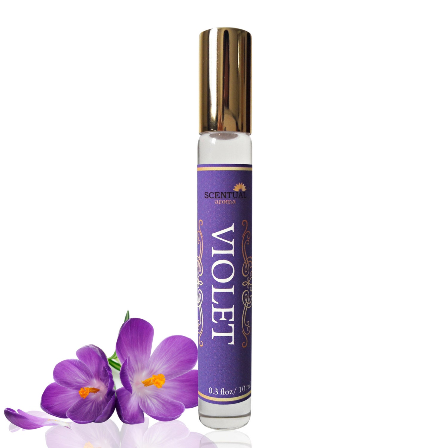 Organic Violet Perfume Oil Violet Perfume Roll On Vegan