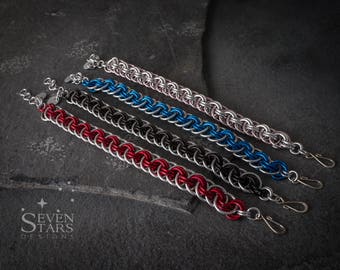 Anodised Aluminium 2in2 Ribbon Bracelets