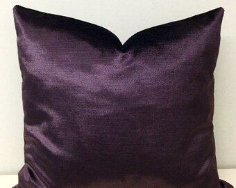Purple Velvet Pillow Cover Velvet Pillow Purple Luxury Pillows Decorative Pillow Throw Pillow Velvet Cushion Purple Velvet Pillow Covers