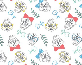 Disney Fabric Chip and Dale Fabric From Springs Creative
