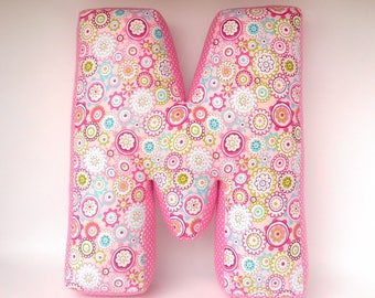 letter m pillow etsy letter m decor