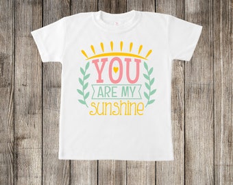 You Are My Sunshine Little Kids T-shirt or Baby Onesie