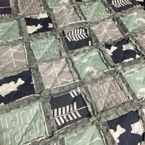 Gone Fishing Nursery Collection Crib Bedding Like This Item