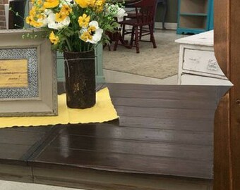 RAVEN BLACK Stain Top ~ Rethunk Junk by Laura Paints