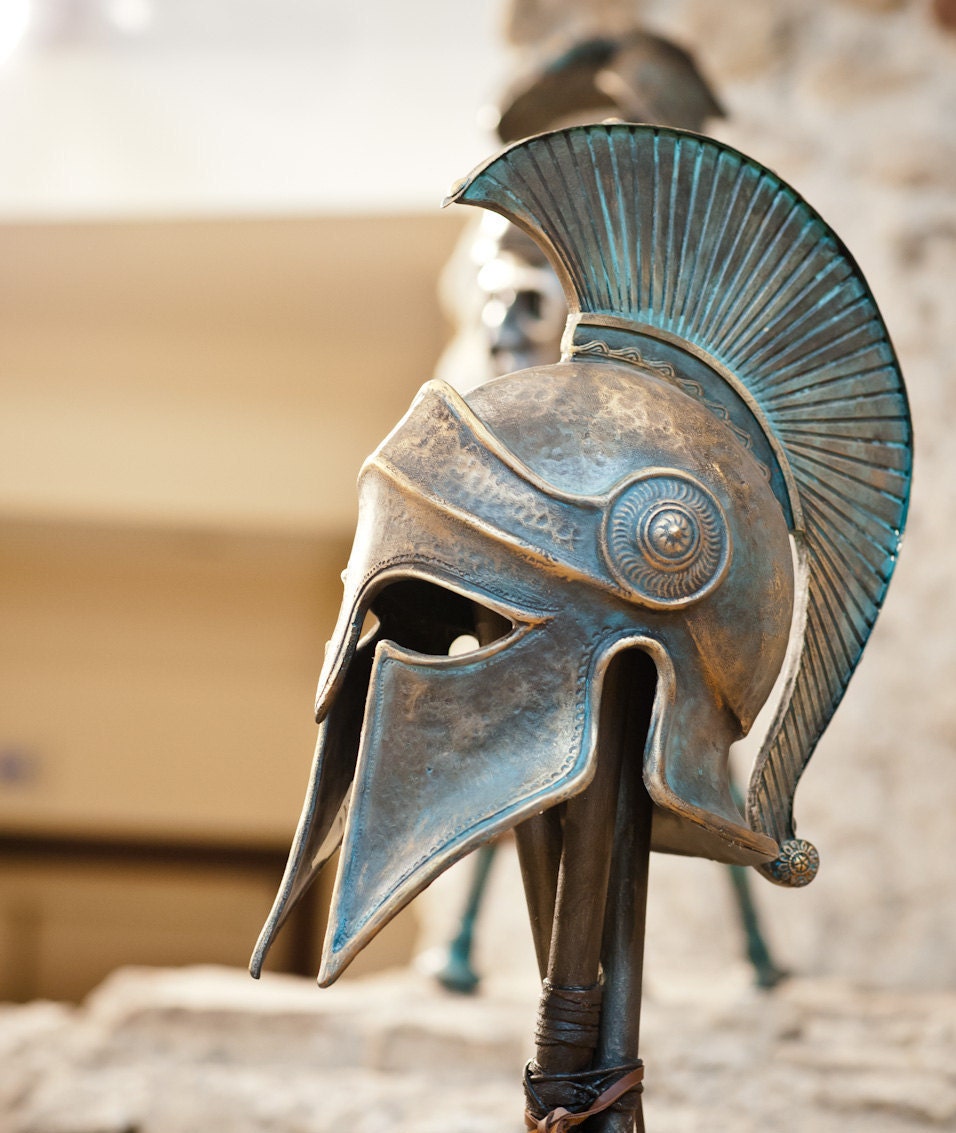 Greek Helmet Ancient Corinthian Helmet Greek Spartan Helmet