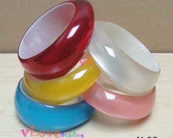 Acrylic Bangle x 1 piece (V-66)