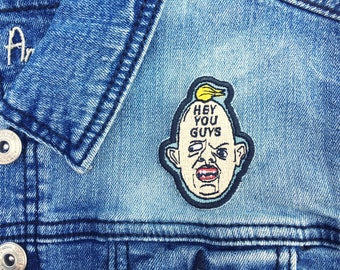 80s The Goonies Sloth Hey You Guys Iron-on Embroidered patch