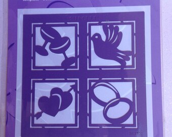 Wedding stencils | Etsy