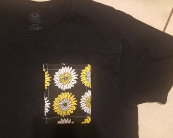 Sunflower Pocket Tee - Any Color/Size T-shirt